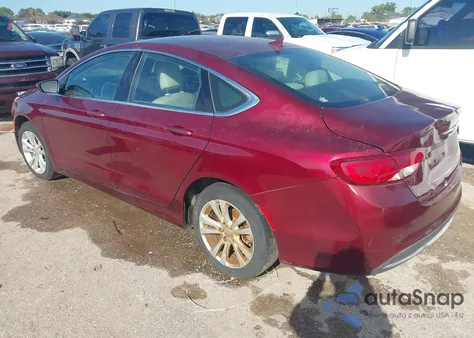 2015 Chrysler 200 Limited from USA, damaged, VIN 1C3CCCAB3FN655517